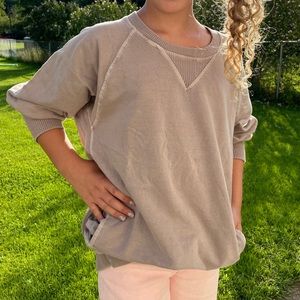 Zenana Womens Pullover SANS Color NWT